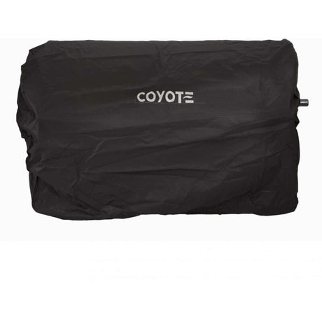 Coyote CCVR30-BI CO-30"GRILL COVER (GRILL HEAD ONLY) in black vinyl for built-in grill protection.