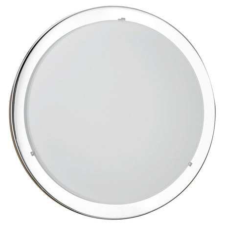 EGLO Lighting 82945A - Planet 1 Light 11.5 inch Chrome ADA Wall Light with sleek chrome finish and minimalist design.