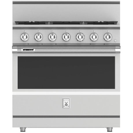 Hestan KRD365-NG - 36 Inch Dual Fuel Range with 5 Burners, 5.8 cu. ft. Oven Capacity from luxury appliances sale.