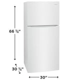 Frigidaire FFTR1814WW Top Freezer Refrigerator (Open Box / Scratch & Dent)