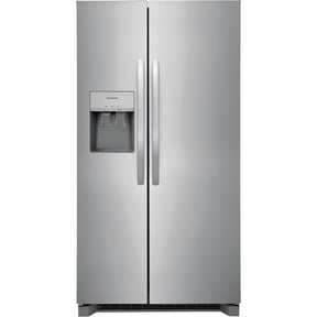 Frigidaire FRSS2623AS - 25.6 Cu. Ft. Side-by-Side Refrigerator – Stainless Steel - ideal for appliance liquidation and overstock appliances.