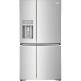 FRIGIDAIRE GALLERY GRQC2255BF 21.5 Cu. Ft. Counter-Depth 4-Door Refrigerator for luxury appliances sale and appliance liquidation.