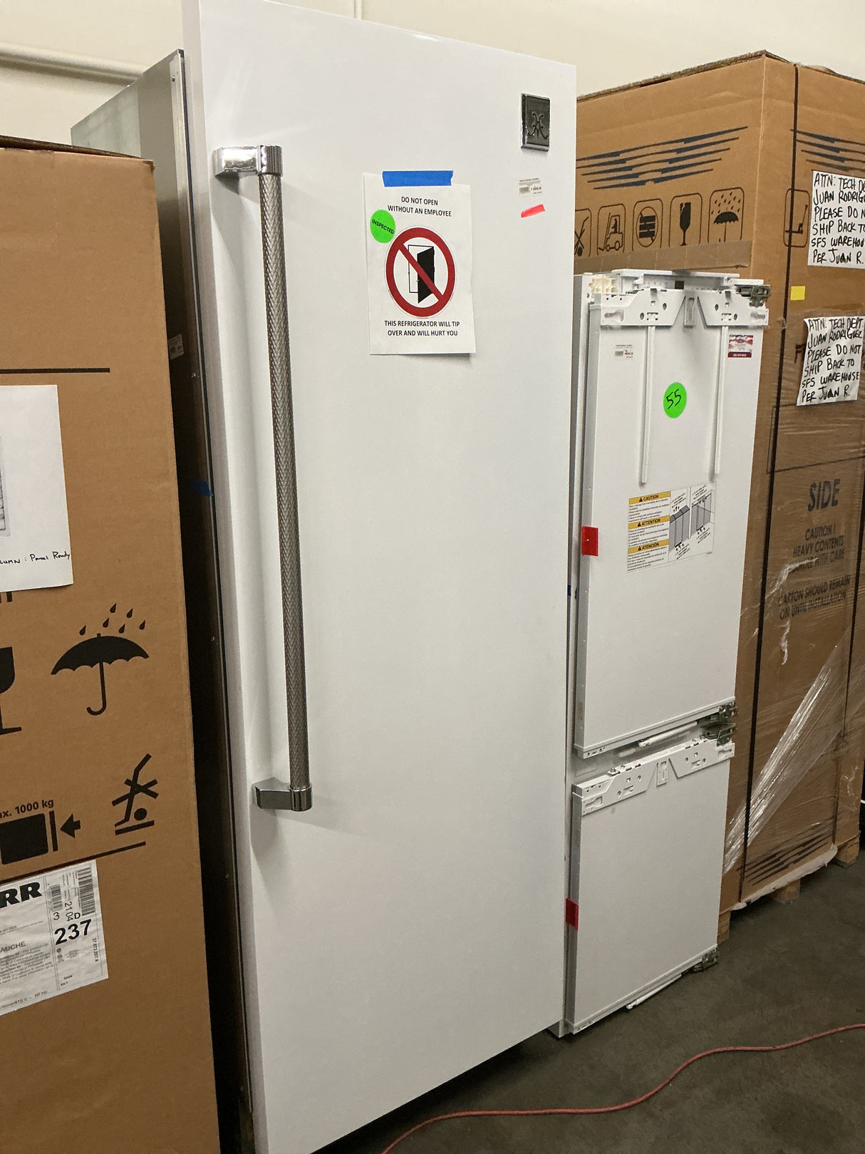 Hestan KFCR30-WH Column Freezer (Open Box / Scratch & Dent)