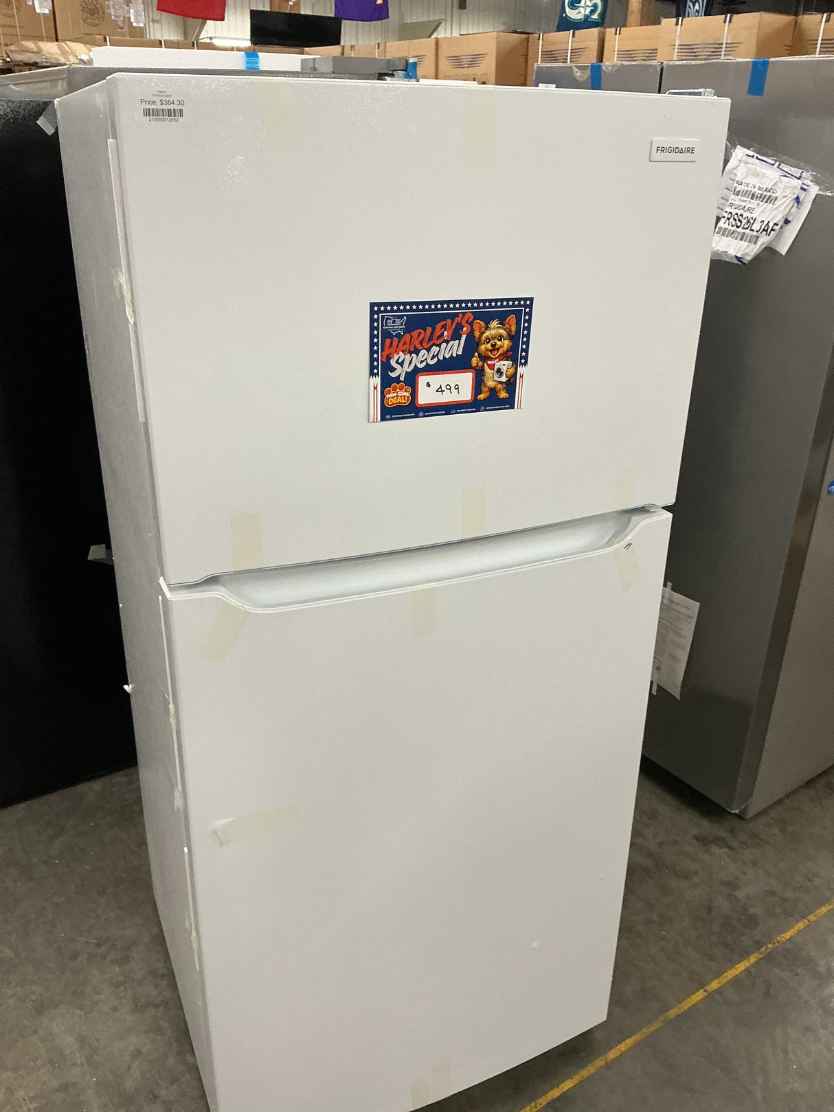 Frigidaire FFTR1814WW Top Freezer Refrigerator (Open Box / Scratch & Dent)