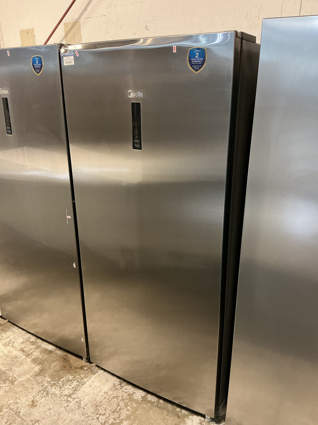 Midea MRU21F5BST Upright Freezer (Open Box / Scratch & Dent)