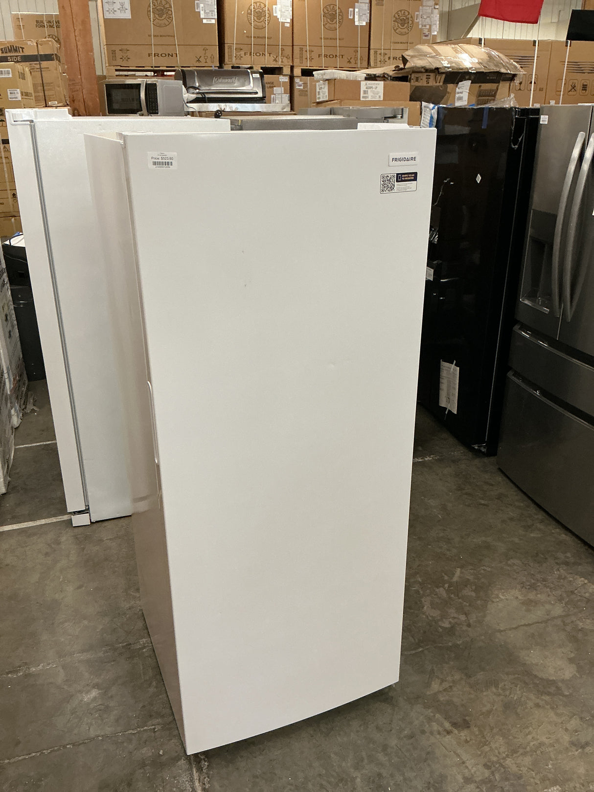 Frigidaire FFUE1626AW Upright Freezer (Open Box / Scratch & Dent)