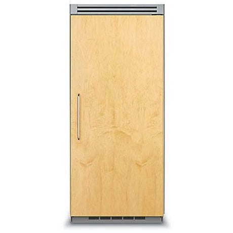 VIKING FDRB5363R Professional 5 Series 36 in. 22.0 Cu. Ft. Panel Ready Column Refrigerator front view with wood panel.