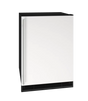 U-Line UHRE124-WS81A UL-SLD REF 24" REV HNGE WH SLD 115V BRTS under counter refrigeration appliance