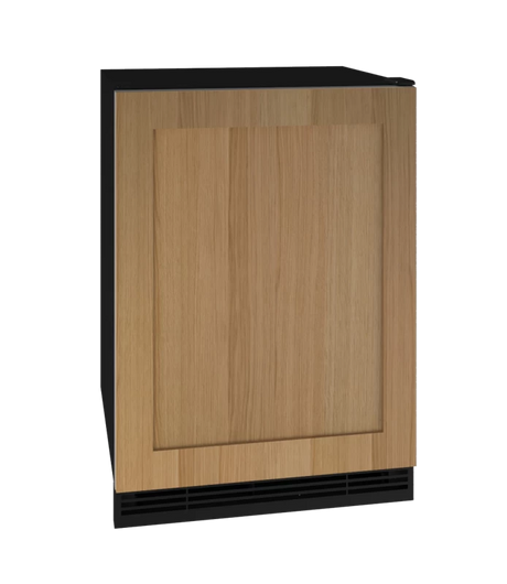 U-Line uhfz124-is01b 24 Inch Wide 4.8 Cu. Ft. Energy Star Certified Panel Ready Compact Convertible Freezer with Reversible Door