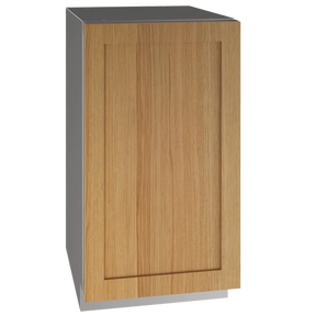 U-Line UHRE518-IS01A UL-SOLID REF 18" REV HINGE INTGR 115V built-in refrigerator with wood panel door design