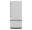 Hestan KRBR36 - REFRIGERATOR, BOTTOM MOUNT, BOTTOM COMPRESSOR, RIGHT HINGED, 36" in stainless steel finish.