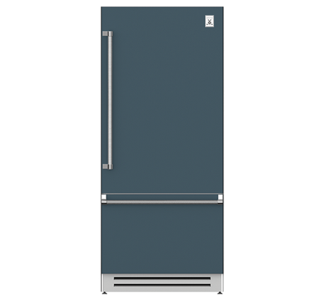 Hestan KRBR36GG - REFRIGERATOR, BOTTOM MOUNT, BOTTOM COMPRESSOR, RIGHT HINGED, 36" - DARK GRAY