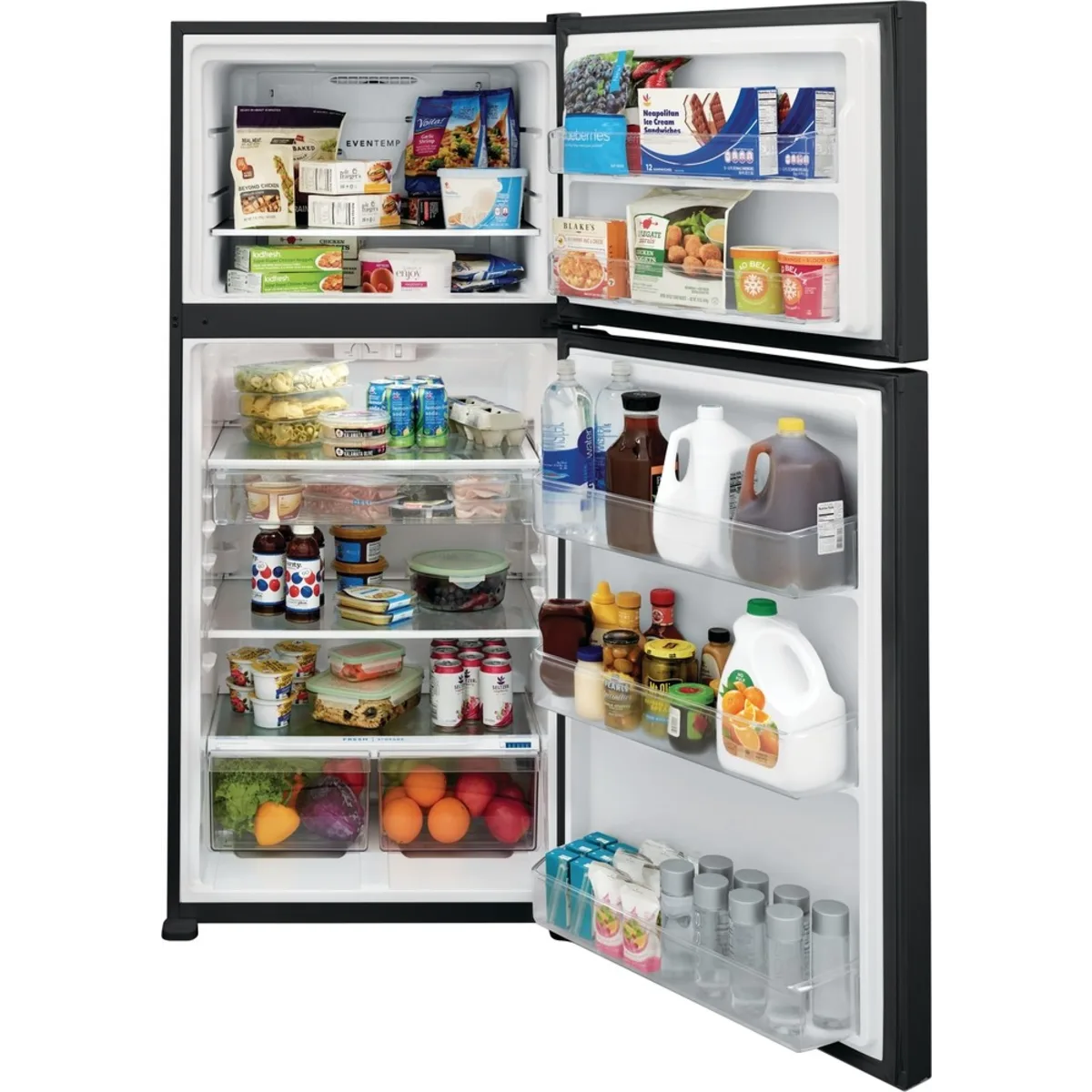 Frigidaire FFTR2045VB Top Freezer Refrigerator (Open Box / Scratch & Dent)
