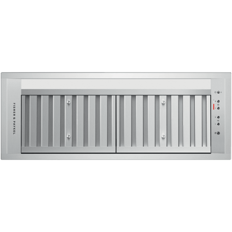 Fisher & Paykel HPB30114N - 30? Stainless Hood Insert with Internal Blower, elegant stainless steel design for kitchen.
