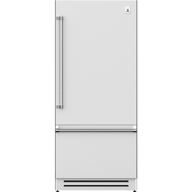 Hestan KRBR36 - 36 Inch Wide 19.83 Cu. Ft. Right Hinge Full Size Refrigerator with Bottom Mounted Compressor for appliance overstock.